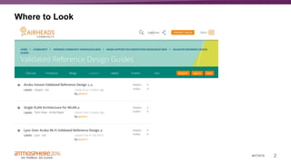 2#ATM16
Where to Look
 