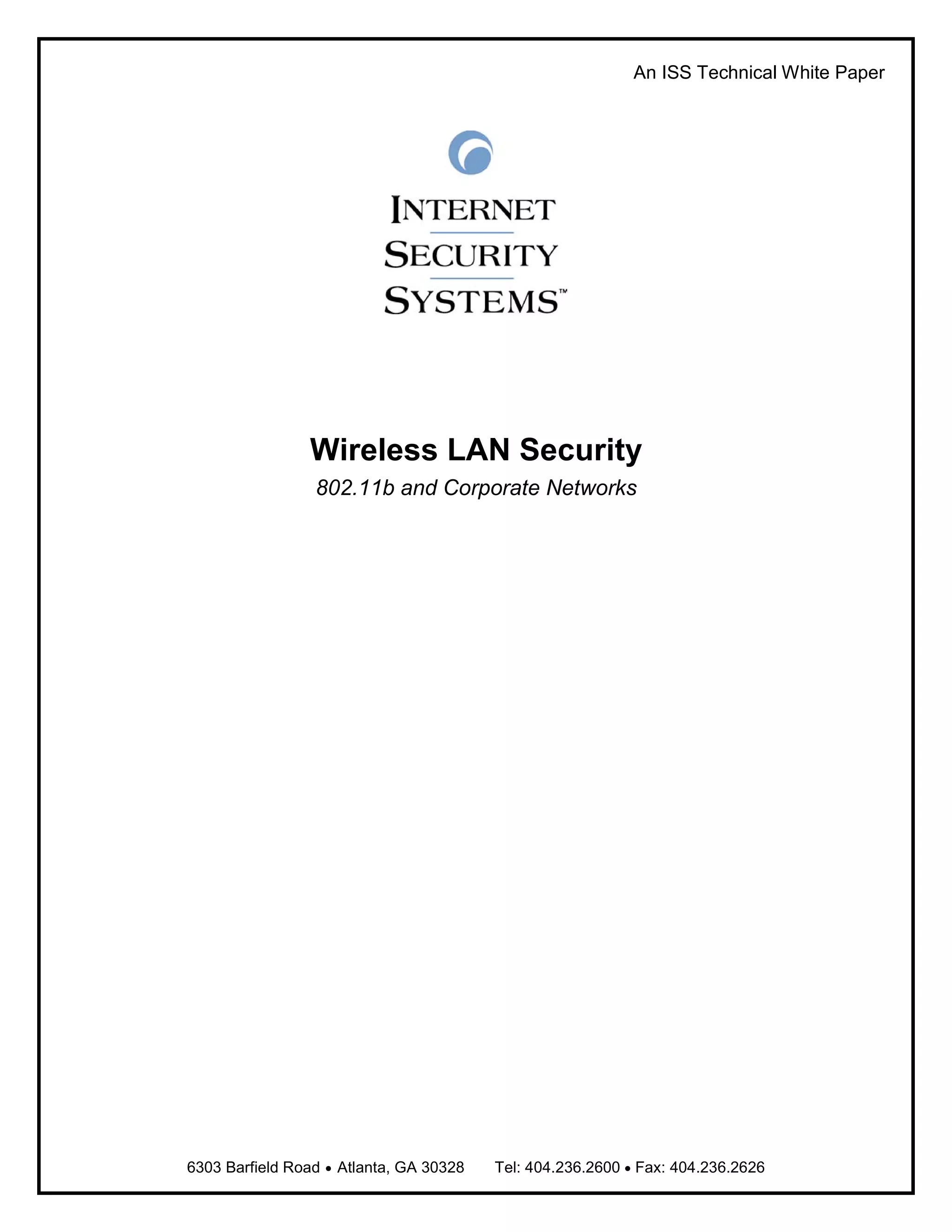 Wireless Lan Security