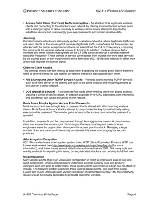 Wireless Lan Security