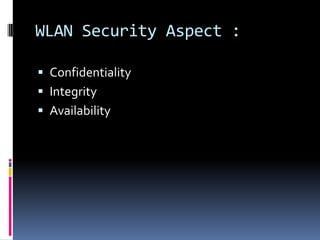 Wireless LAN Security-Bimtek Kominfo
