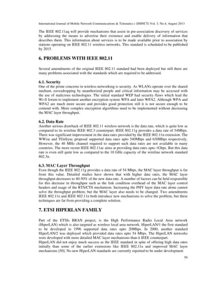 ON IEEE 802.11: WIRELESS LAN TECHNOLOGY | PDF