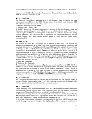 ON IEEE 802.11: WIRELESS LAN TECHNOLOGY | PDF