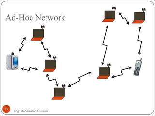 Ad-Hoc Network
Eng: Mohammed Hussein
31
 