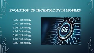 WIRELESS MOBILE TECHNOLOGY.pptxassssssss | PPTX