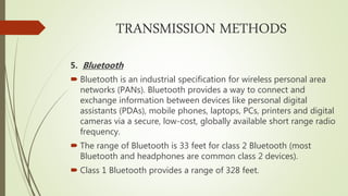 Wireless network Project Class 12 | PPTX