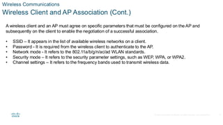 Comprehensive Guide to Wireless Network Communication and Security | PDF