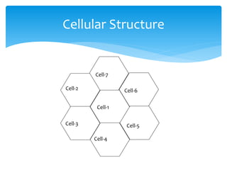 Cellular Structure
Cell-1
Cell-7
Cell-6
Cell-5
Cell-4
Cell-3
Cell-2
 