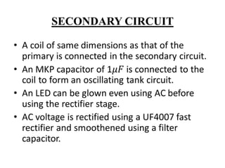 SECONDARY CIRCUIT

 