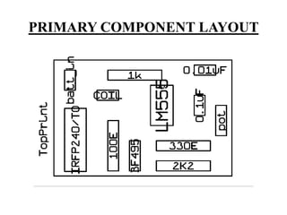 PRIMARY COMPONENT LAYOUT

 