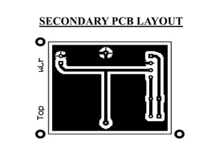 SECONDARY PCB LAYOUT

 