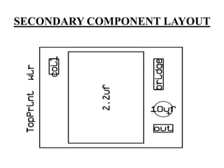 SECONDARY COMPONENT LAYOUT

 