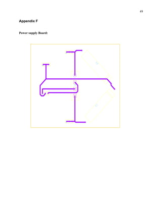 49


Appendix F


Power supply Board:
 