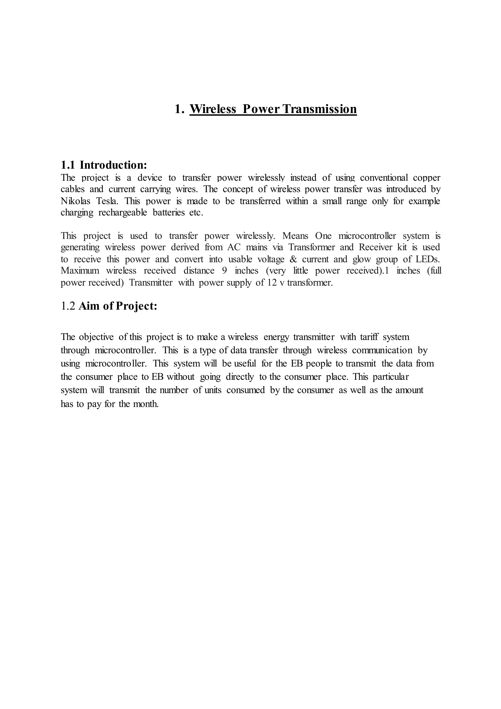 Wireless power transmission | PDF