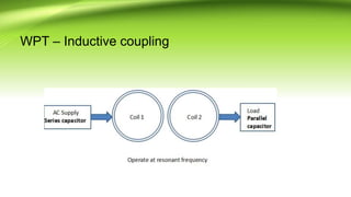 WPT – Inductive coupling
 