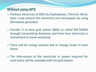 Wireless power transmission from solar power satellite | PDF