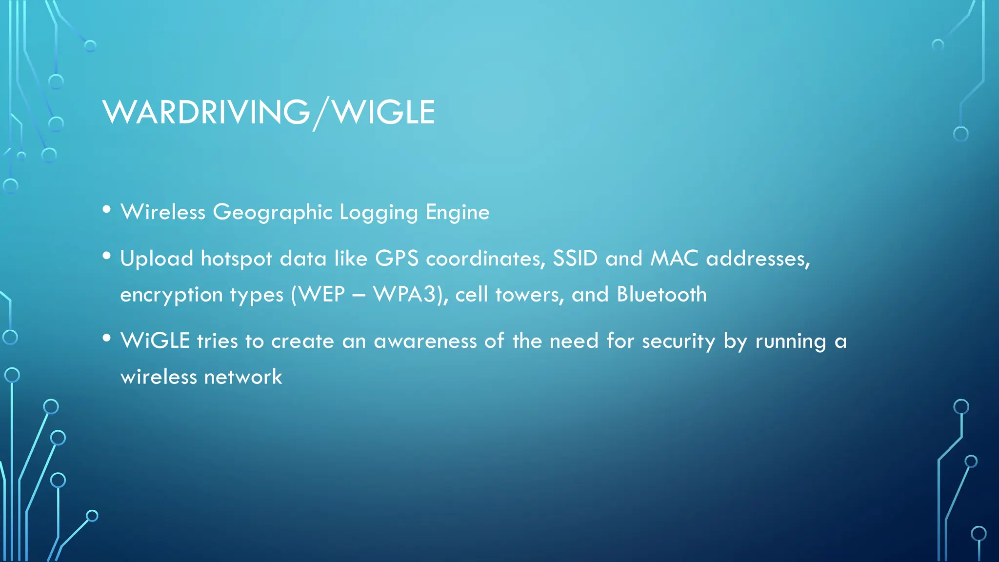 Wirelesssecurity Pptx Wifi Hack Security Pptx