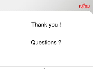 Thank you !
Questions ?
55
 