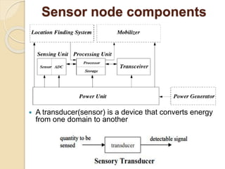 Wireless sensor network | PPTX