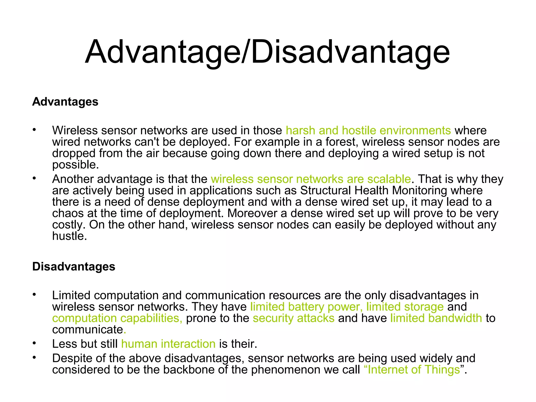 Wireless sensor network | PPT