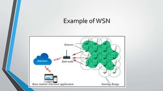 Wsn Example Wireless sensor networks | PPTX