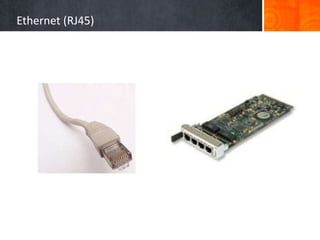 Ethernet (RJ45)
 