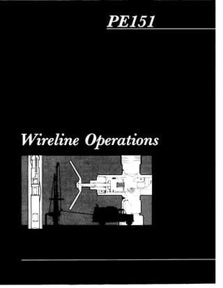 Wireline operatins pe 