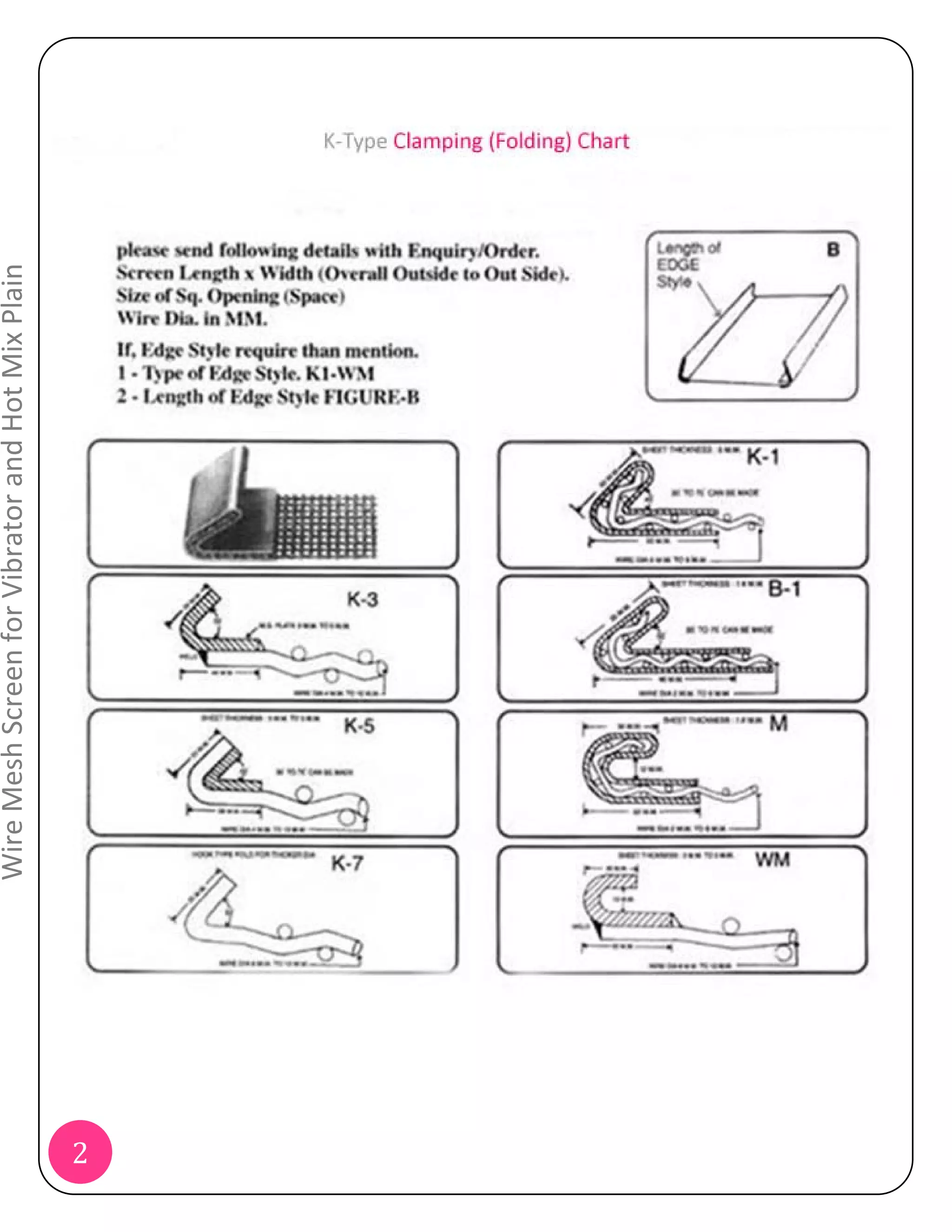 Wire Mesh Screen for Vibrator and Hot Mix Plain




2
 