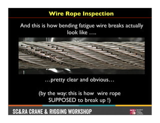Single Break Wire Rope Installation 2014 CRW - Best Practices for Wire Rope Installation | PDF