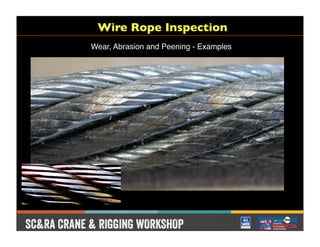 Wear Pattern Wire Rope 2014 CRW - Best Practices for Wire Rope Installation | PDF