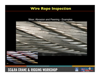 Wear Pattern Wire Rope 2014 CRW - Best Practices for Wire Rope Installation | PDF
