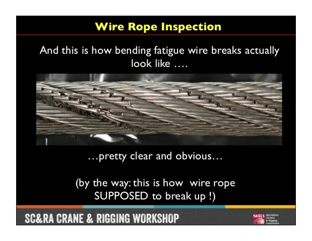 2014 CRW - Best Practices for Wire Rope Installation