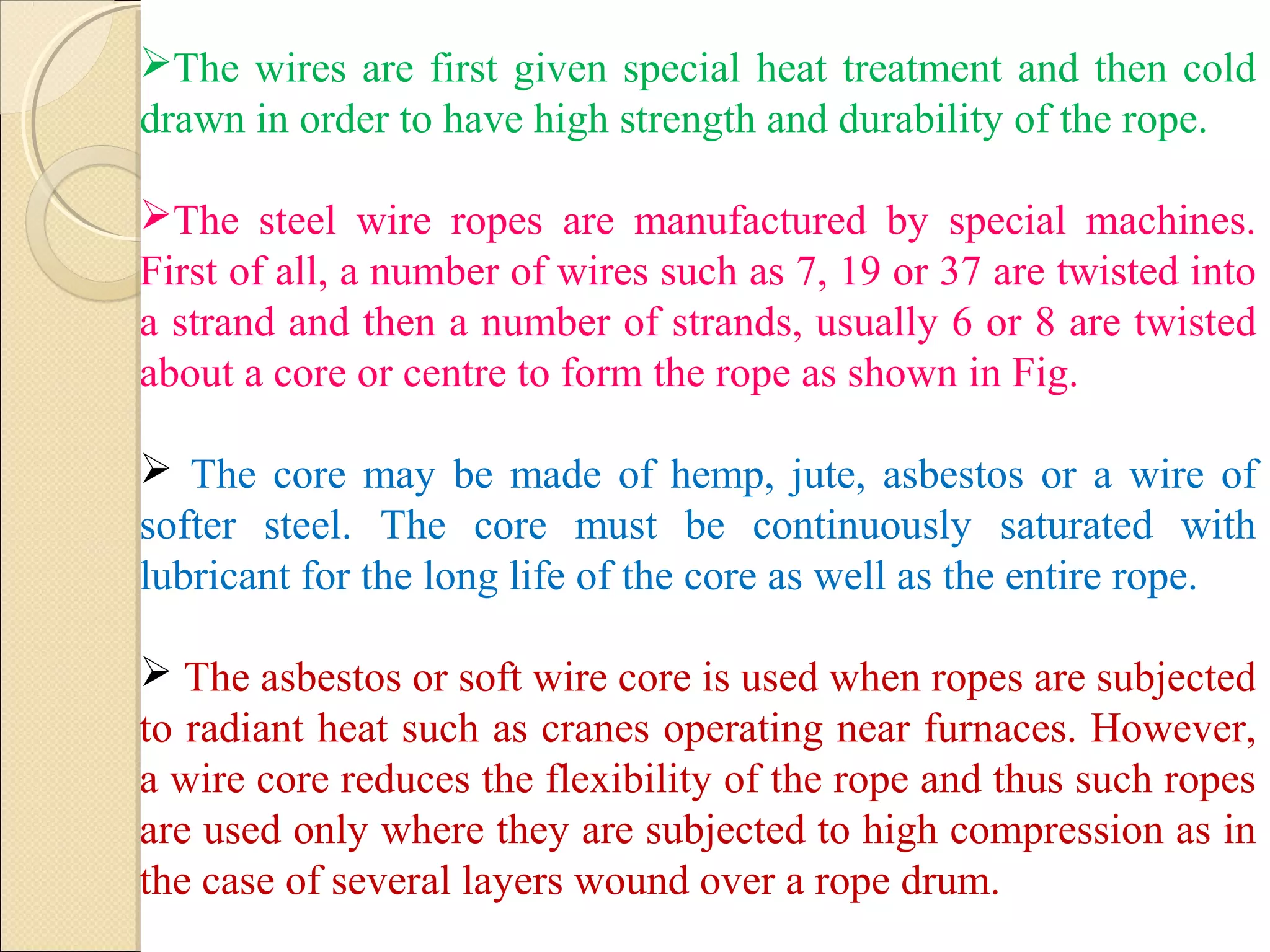 Wire rope design | PPT