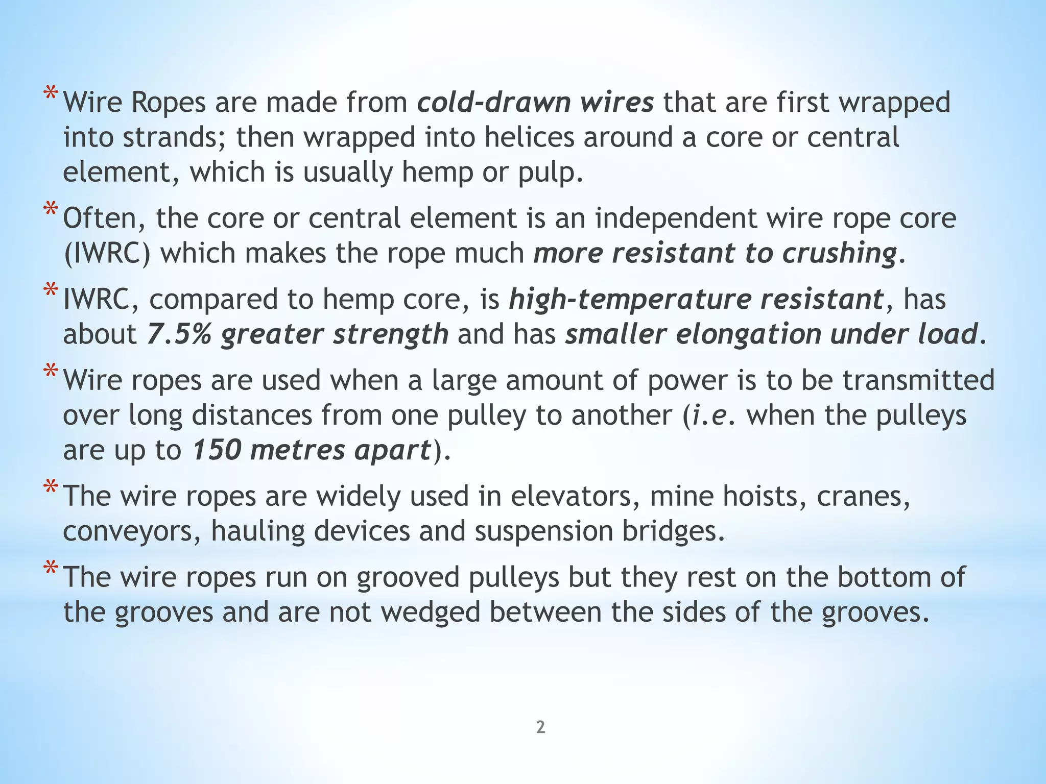 Wire ropes | PDF