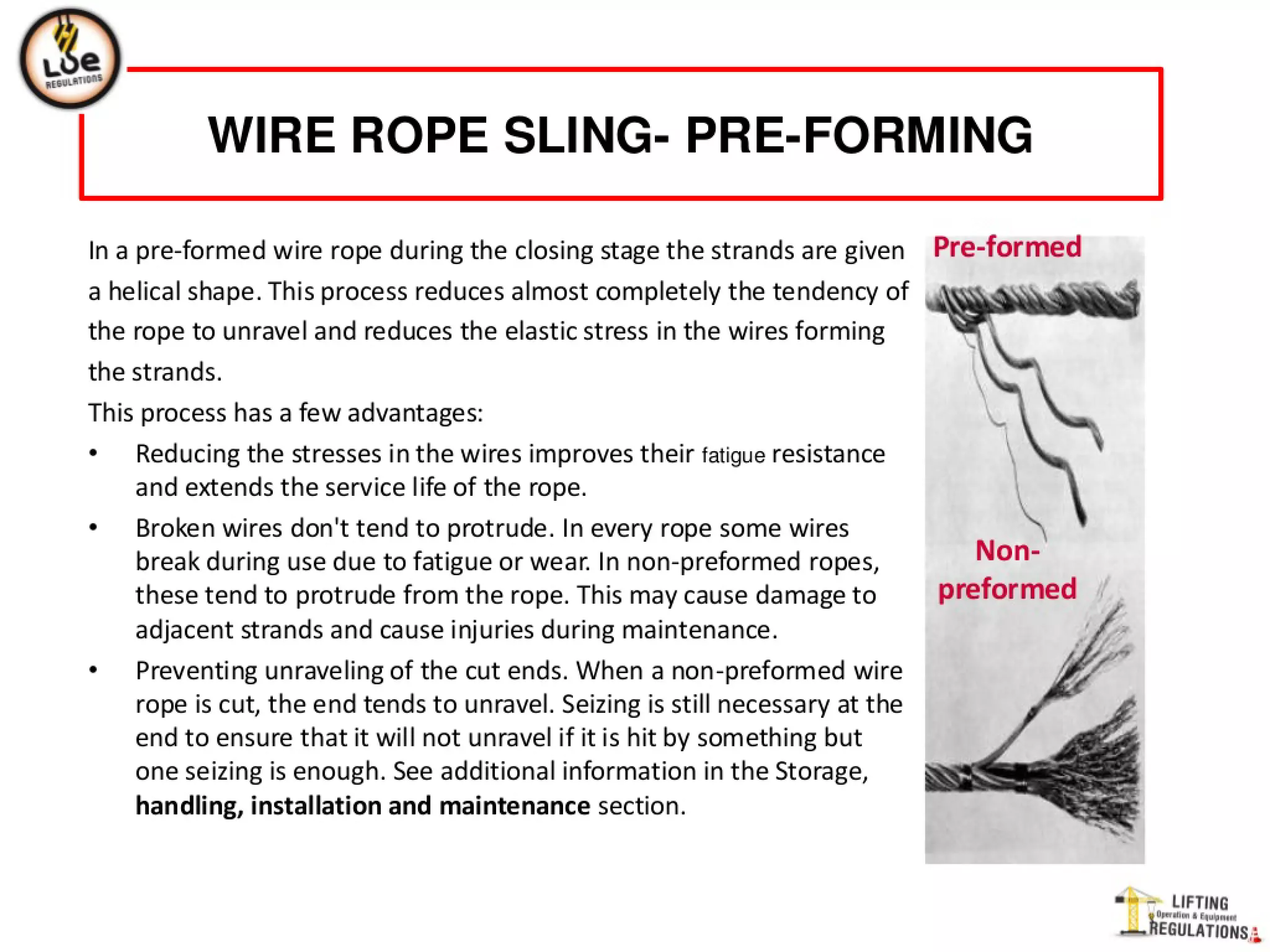 Wire rope slings | PPT | Free Download