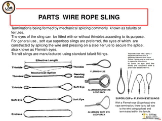 Wire rope slings