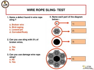 Wire rope slings