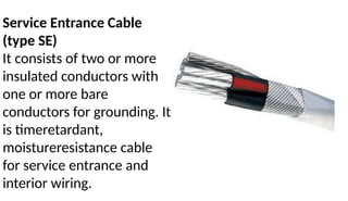Wires and cables Wires and cables Wires and cables | PPTX