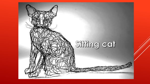 Wire sculpture task | PPTX