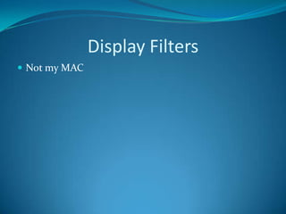 wireshark mac filter wireshark mac filter