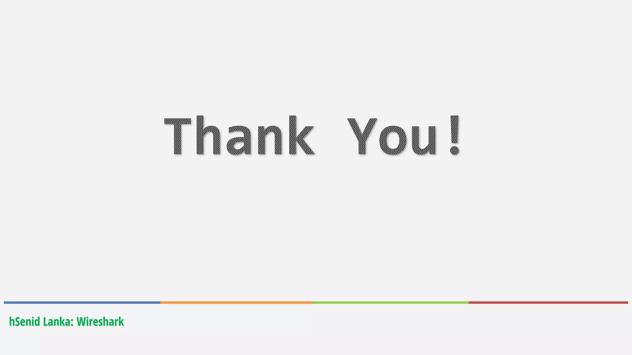 hSenid Lanka: Wireshark
 