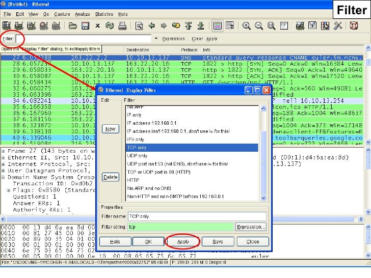 wireshark filter http wireshark filter http