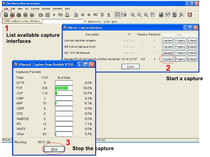 wireshark ethereal
