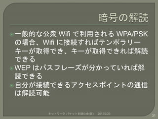 Wireshark入門(4)