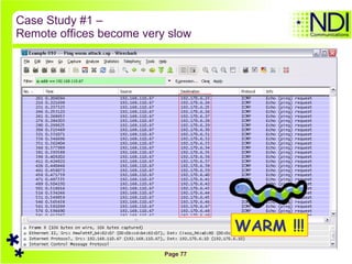 Case Study #1 –  Remote offices become very slow WARM !!! 