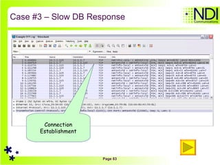 Case #3 – Slow DB Response Connection Establishment 