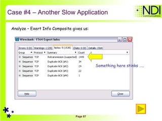 Case #4 – Another Slow Application Analyze – Exert Info Composite gives us: Something here stinks ….. 