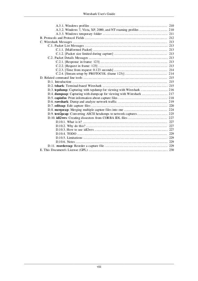 Wireshark User Guide a4
