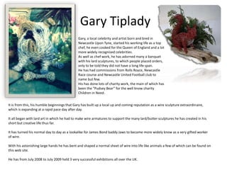 Gary Tipling Wire Artists | PPTX
