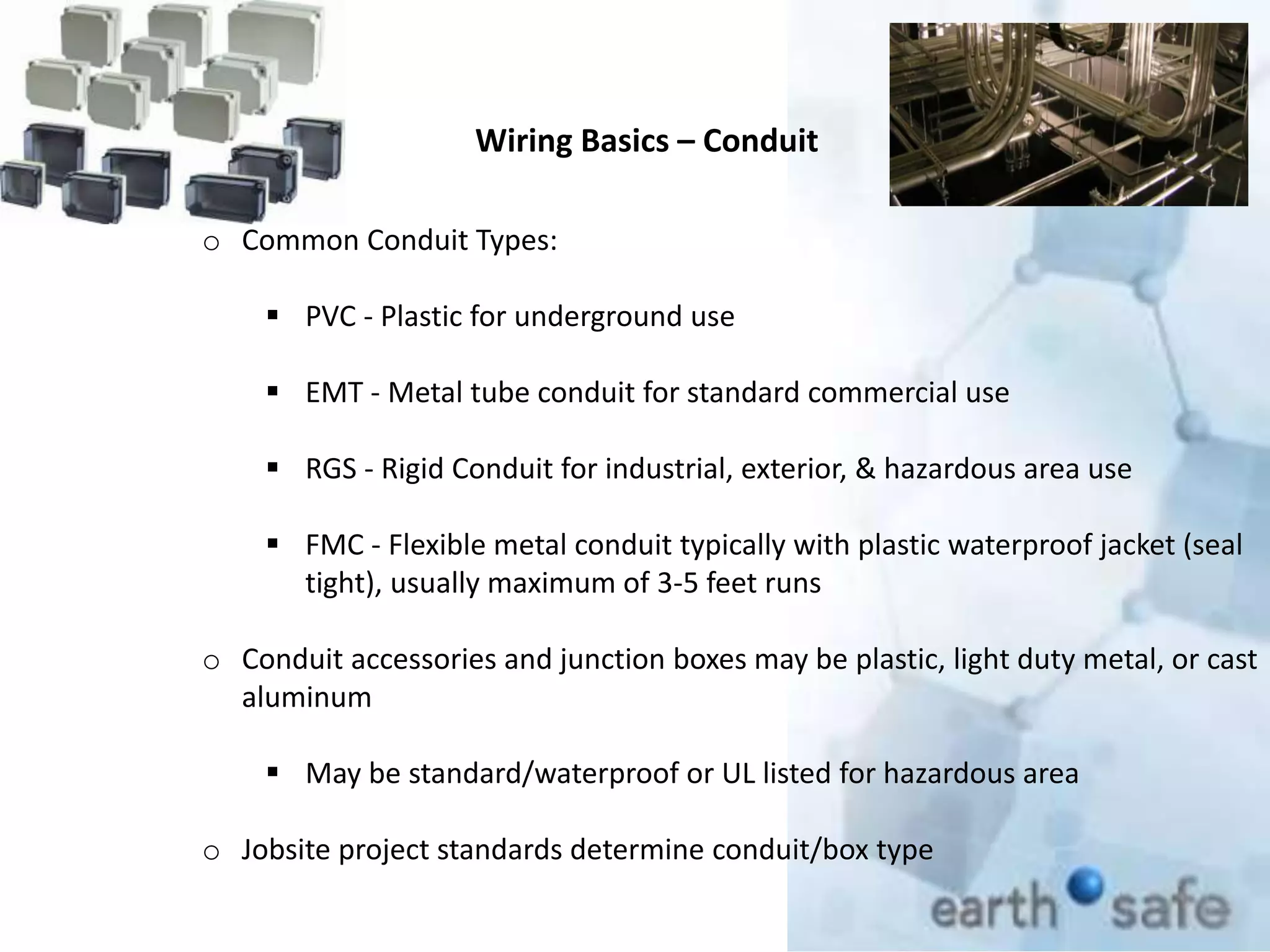 Basic Conduit Technician Training: Wiring Basics | PPTX