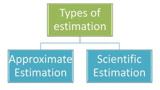 2.1 estimation | PPTX